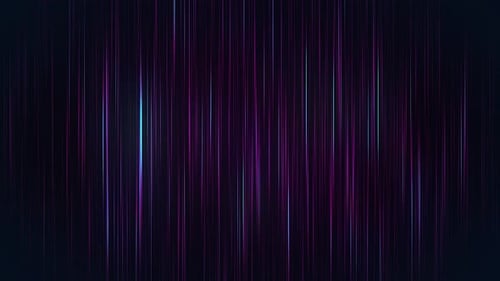 Glowing Vertical Futuristic Lines Digital Background