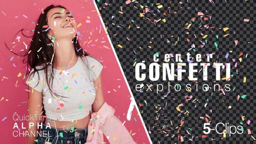 Center Explosions Confetti Pack