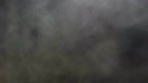 Ominous Smoke Filling Room Like Evil Capturing World Trying Sneak to Every House