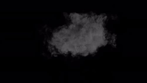 White Smoke Loop 4K