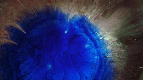 Abstrakte Grunge-Farbtinte Farbausbreitung Explosion Verengung Space Explosion Hintergrund