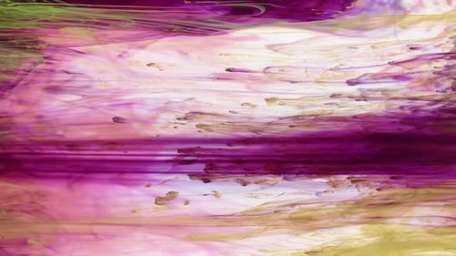 Abstrakte organische hypnotische fraktale Tinte Bunte Farbe verteilt sich im Wasser 14