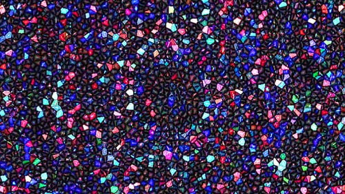 Ensemble de lumière abstraite à points lumineux en couleur