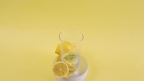 Making Refreshing Lemonade With Fresh Citrus and Mint