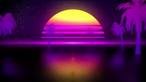 Sommer-Retro-Hintergrund
