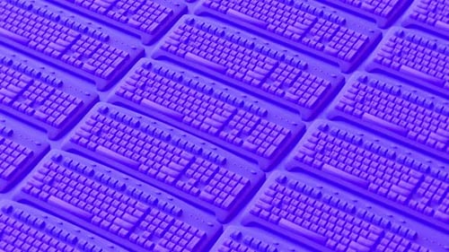 Abstract Keyboard Background