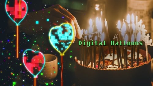 Digitale Luftballons