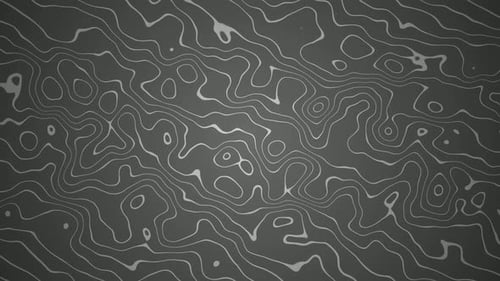 Dynamic Morphing Contour Lines Abstract Background Loop