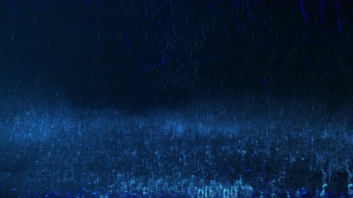 4k Rain Drops Falling on dark green background, Heavy Rainy Window, and ground, Rain and lightning