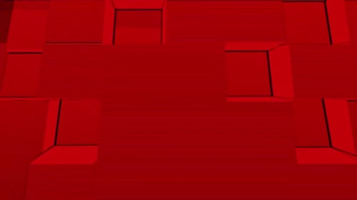 Schöne abstrakte Würfel 3D-Animation