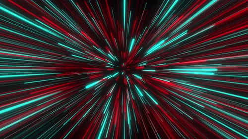 Fondo abstracto líneas de neón 4K