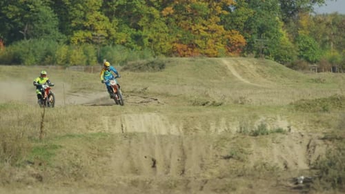 Motocross riders