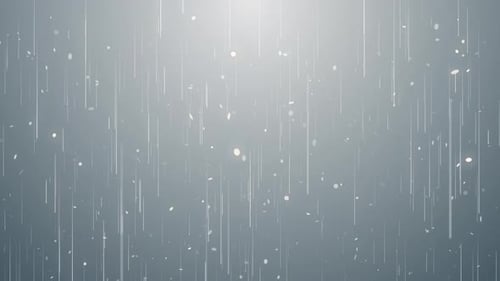 Abstract Falling Lines and Particles Video Background