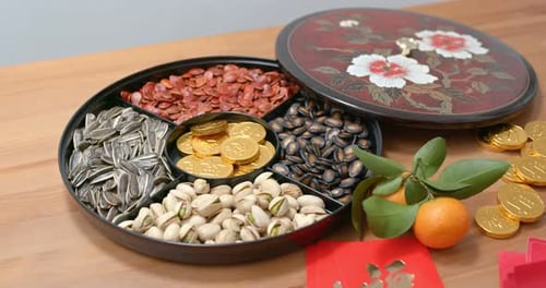 Caja de aperitivos del Año Nuevo Lunar