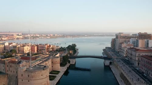 Aerial view of Taranto