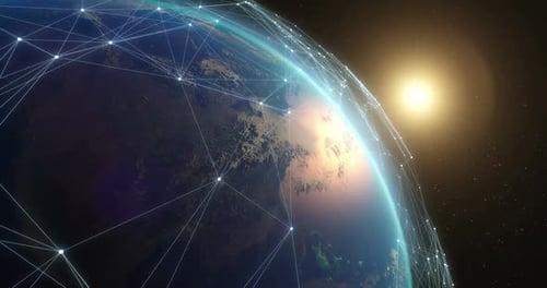 Connexions réseau modernes sur Terre