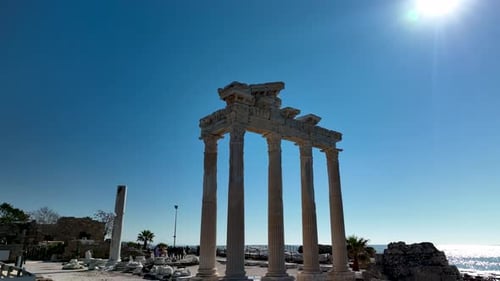 Apollo-Tempel, türkische Seite