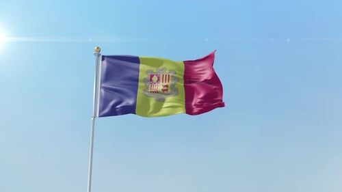 Flagge Andorras
