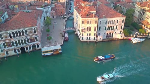 Aerial View of Venice Italy