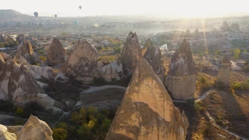 National Goreme Park at Cappadocia Turkey