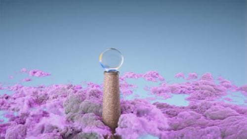 Industrial Chimney Environmental Pollution Cloud Animation