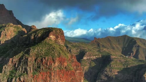 Flying over the Mountains