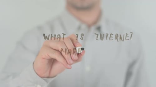 Hand Writes What is Internet Marketing