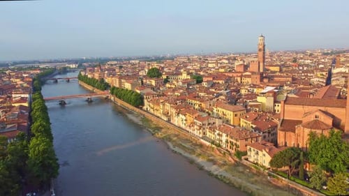 Aerial View Of Verona