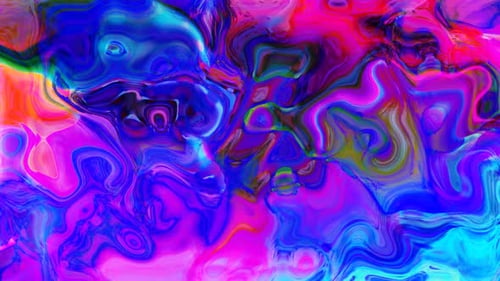 Abstract colorful trendy liquid wave marble background