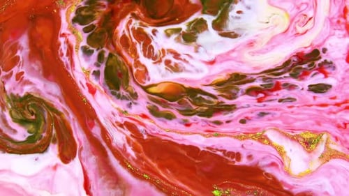 Psychedelische Farbstreufarbe, wirbelnd