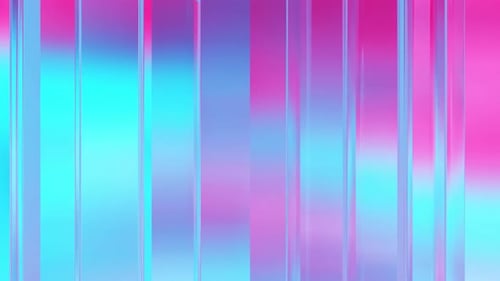 Abstraktes Glasprisma farbiger minimalistischer Hintergrund 3D-Ren