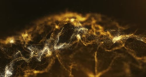Abstract Golden Particle Flow Loop Background