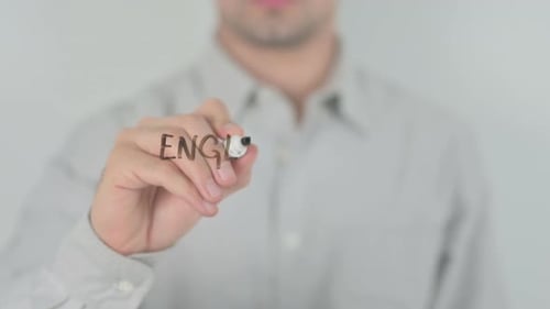 Writing English for Beginners with Marker