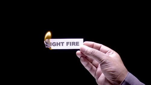 Feuerbekämpfung mit Papier