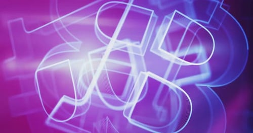 Conceito de loop rotativo de símbolo de moeda criptográfica Bitcoin blockchain