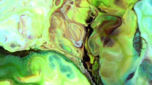 Abstract Bright Colours Paint Spreading Texture