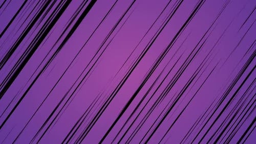 Anime Speed Diagonal Black Lines Purple Background