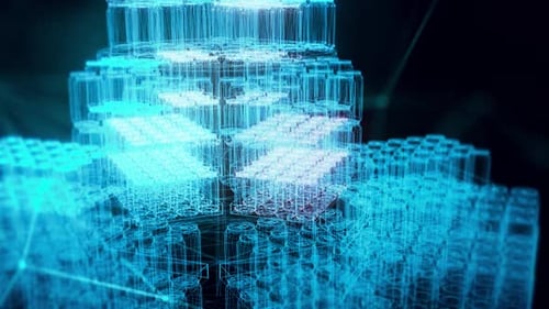 Beer Rack Hologram Close Up Hd