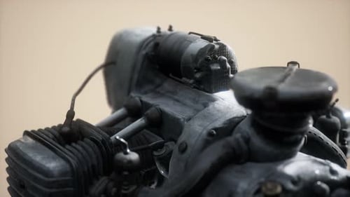 Old Rustet Gegenmotor