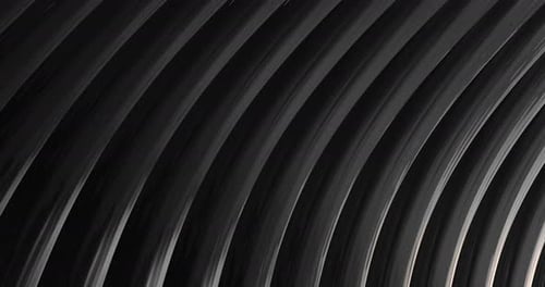 Abstract 4K background loop of steel and light, environment.