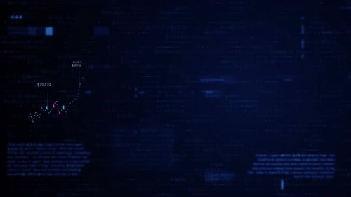 Web Interface Showing Bitcoin Gaining Value on Market