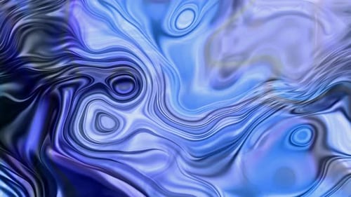 Abstract Fluid Blue and Purple Background Animation