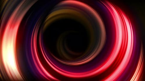 Colorful Fluid Light Swirl Vortex Animation