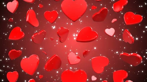 Valentines Hearts Loop