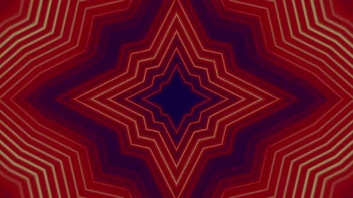 Pulsing Red Star