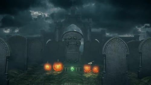 Halloween Cemetery