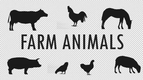 Farm Animals - Silhouettes Pack