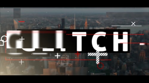 Rapid Glitch Intro with Dynamic Typography