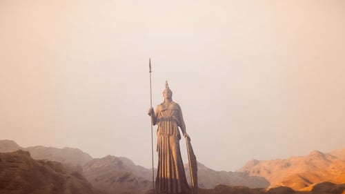 Athena - Griechische Statue