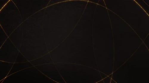 Abstract Full Frame Black and Gold Horizontal Luxury Decoration Template Loop Banner Background